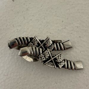 Lot of two NASCAR Indy 500 Commemorative Tie Clips